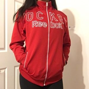 Reebok Hockey Full-Zip Sports Jacket
